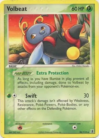 EX Delta Species Volbeat #56/113 reverse holo